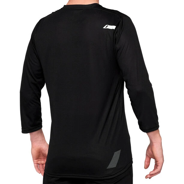 100% Airmatic Enduro/Trail 3/4 Trikot Herren Schwarz/grau 4 100% Airmatic Enduro/Trail 3/4 Trikot Herren Schwarz/grau – Bild 2