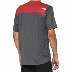 Cityräder magasin en ligne -Cityräder magasin en ligne 100 airmatic short sleeved jersey men black red 2