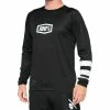 100% R-Core Langarm Trikot Herren Schwarz/weiß