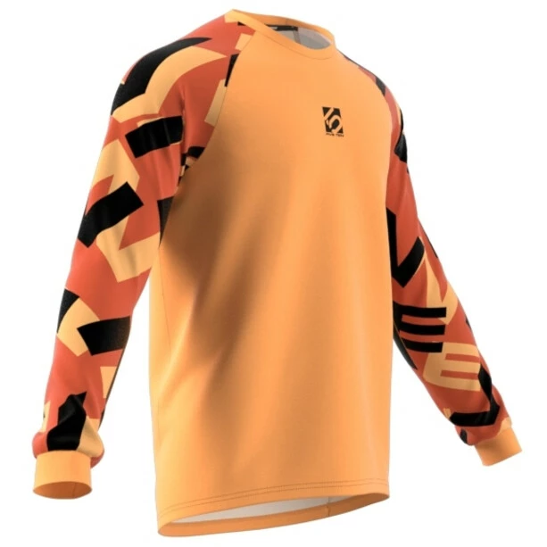 Adidas Five Ten 5.10 TrailX Langarm T-Shirt Herren Orange 4 Adidas Five Ten 5.10 TrailX Langarm T-Shirt Herren Orange – Bild 2