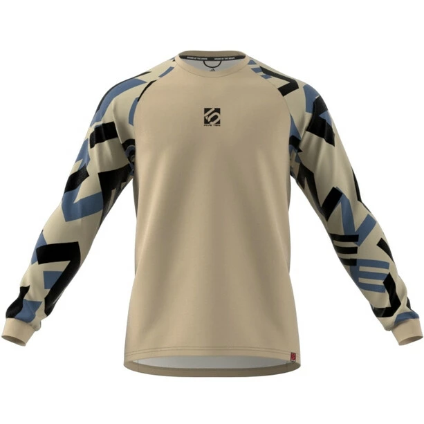 Adidas Five Ten 5.10 TrailX Langarm T-Shirt Herren Beige 3 Adidas Five Ten 5.10 TrailX Langarm T-Shirt Herren Beige