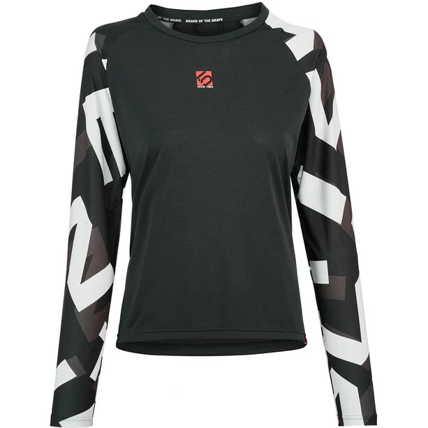 Adidas Five Ten THE 5.10 Trail Langarm T-Shirt Damen Schwarz/weiß 3 Adidas Five Ten THE 5.10 Trail Langarm T-Shirt Damen Schwarz/weiß