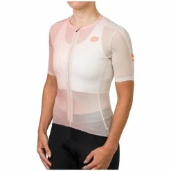 AGU Trend High Summer IV Kurzarm Trikot Damen Pink/weiß -Cityräder magasin en ligne agu trend high summer iv ss jersey women secret 3