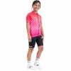 Alé Cycling Alé Cycling Bubble Kurzarm Trikot Kinder Rot/pink