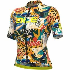 Alé Cycling Alé Cycling Kenya Kurzarm Trikot Damen Bunt/gelb