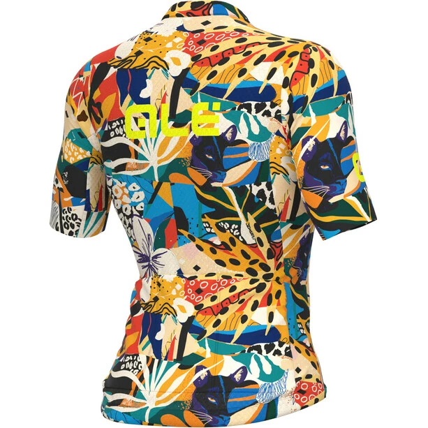 Alé Cycling Alé Cycling Kenya Kurzarm Trikot Damen Bunt/gelb 4 Alé Cycling Alé Cycling Kenya Kurzarm Trikot Damen Bunt/gelb – Bild 2
