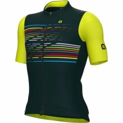 Alé Cycling Alé Cycling Logo Kurzarm Trikot Herren Grün