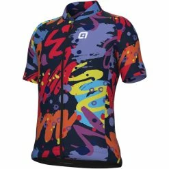 Alé Cycling Alé Cycling Sketch Kurzarm Trikot Kinder Bunt
