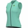 Alé Cycling Alé Cycling Solid Color Block Trikot Ärmellos Damen Türkis -Cityräder magasin en ligne ale cycling solid color block sl jersey women aqua 1