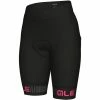 Alé Cycling Alé Cycling Solid Traguardo Shorts Damen Schwarz -Cityräder magasin en ligne ale cycling solid traguardo shorts women black fluo pink 1