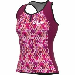 Alé Cycling Alé Cycling Solid Triangles Tank Damen Pink