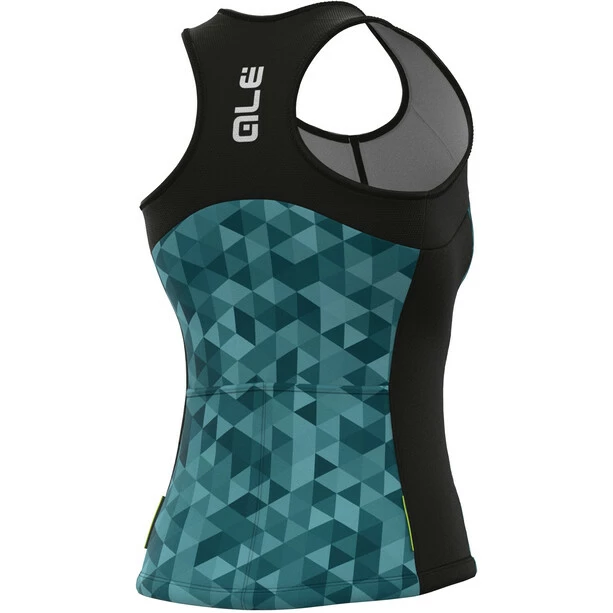 Alé Cycling Alé Cycling Solid Triangles Tank Damen Türkis/grün 4 Alé Cycling Alé Cycling Solid Triangles Tank Damen Türkis/grün – Bild 2