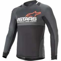 Alpinestars Drop 8.0 Langarm Trikot Herren Schwarz