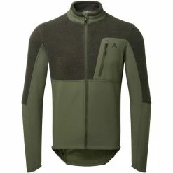 ALTURA All Road Fleece Langarm Trikot Herren Oliv