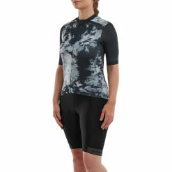 ALTURA Icon Polartec Kurzarmtrikot Damen Schwarz/grau -Cityräder magasin en ligne altura icon polartec short sleeved jersey women black grey 5