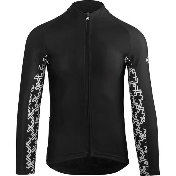 ASSOS Mille GT Frühling/Herbst Langarm Trikot Herren Schwarz/weiß 5 ASSOS Mille GT Frühling/Herbst Langarm Trikot Herren Schwarz/weiß – Bild 3