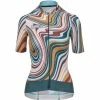 Bioracer Epic Trikot Damen Bunt -Cityräder magasin en ligne bioracer epic jersey women liquid lola blue 1