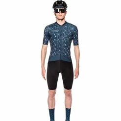 Bioracer Epic Kurzarmtrikot Herren Petrol -Cityräder magasin en ligne bioracer epic ss jersey men bit map petrol 3