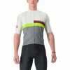 Castelli A Blocco Trikot Herren Weiß/grau -Cityräder magasin en ligne castelli a blocco jersey men ivory bordeaux electric lime sedona sage 1