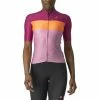 Castelli Aero Pro Trikot Damen Pink/lila -Cityräder magasin en ligne castelli aero pro jersey women pink coral flash magenta 1