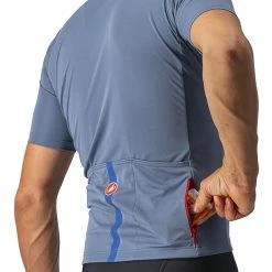 Castelli Classifica Trikot Herren Blau -Cityräder magasin en ligne castelli classifica jersey men light steel blue 4