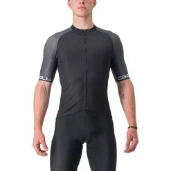 Castelli Entrata VI Trikot Herren Schwarz