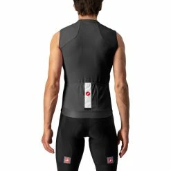 Castelli Entrata VI Ärmelloses Trikot Herren Schwarz -Cityräder magasin en ligne castelli entrata vi sleeveless jersey men light black dark gray ivory 2