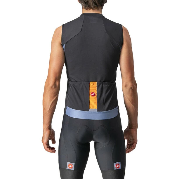 Castelli Entrata VI Ärmelloses Trikot Herren Schwarz/grau 4 Castelli Entrata VI Ärmelloses Trikot Herren Schwarz/grau – Bild 2