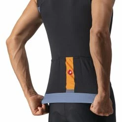 Castelli Entrata VI Ärmelloses Trikot Herren Schwarz/grau 11 Castelli Entrata VI Ärmelloses Trikot Herren Schwarz/grau -Cityräder magasin en ligne castelli entrata vi sleeveless jersey men light black light steel blue pop orange 4