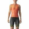 Castelli Free 2 Tri Singlet Damen Orange -Cityräder magasin en ligne castelli free 2 tri singlet women coral flash 1