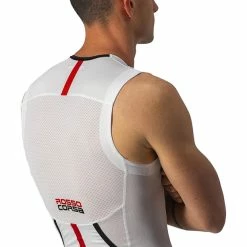 Castelli Free Tri 2 Ärmelloses Oberteil Herren Weiß/schwarz -Cityräder magasin en ligne castelli free tri 2 sl top men white black 3