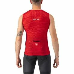 Castelli Insider Trikot Ärmellos Herren Rot -Cityräder magasin en ligne castelli insider sl jersey men dark red 2