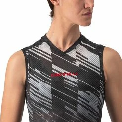 Castelli Insider Trikot Ärmellos Damen Schwarz -Cityräder magasin en ligne castelli insider sl jersey women black 5