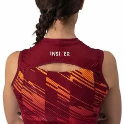 Castelli Insider Trikot Ärmellos Damen Rot -Cityräder magasin en ligne castelli insider sl jersey women bordeaux 3