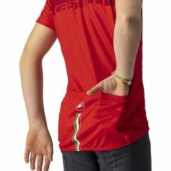 Castelli Neo Prologo Trikot Kinder Rot -Cityräder magasin en ligne castelli neo prologo jersey kids red pro red 3