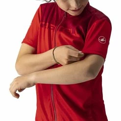 Castelli Neo Prologo Trikot Kinder Rot -Cityräder magasin en ligne castelli neo prologo jersey kids red pro red 4