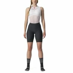 Castelli Prima Shorts Damen Schwarz/grau