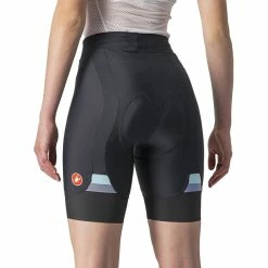 Castelli Prima Shorts Damen Schwarz/grau -Cityräder magasin en ligne castelli prima shorts women black skylight 5