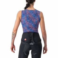 Castelli Pro Mesh 4 Kurzarm Trikot Damen Lila -Cityräder magasin en ligne castelli pro mesh 4 sleeveless jersey women violet mist 2