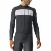 Castelli Prologo 7 Langarm Trikot Herren Schwarz/silber -Cityräder magasin en ligne castelli prologo 7 longsleeve jersey men light black silver gray ivory 1