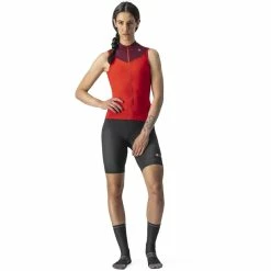Castelli Solaris Ärmelloses Trikot Damen Rot -Cityräder magasin en ligne castelli solaris sleeveless jersey women red bordeaux 6