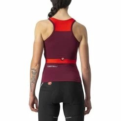 Castelli Solaris Top Damen Rot -Cityräder magasin en ligne castelli solaris top women bordeaux red 2
