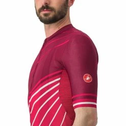 Castelli Speed Strada Trikot Herren Rot -Cityräder magasin en ligne castelli speed strada jersey men bordeaux persian red 4