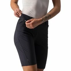 Castelli Unlimited Baggy Shorts Damen Schwarz -Cityräder magasin en ligne castelli unlimited baggy shorts women black 4
