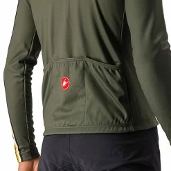 Castelli Unlimited Thermal Langarm Trikot Herren Oliv 10 Castelli Unlimited Thermal Langarm Trikot Herren Oliv -Cityräder magasin en ligne castelli unlimited thermal ls jersey men military green goldenrod 3