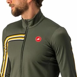Castelli Unlimited Thermal Langarm Trikot Herren Oliv 13 Castelli Unlimited Thermal Langarm Trikot Herren Oliv -Cityräder magasin en ligne castelli unlimited thermal ls jersey men military green goldenrod 6