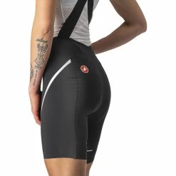 Castelli Velocissima 3 Trägershorts Damen Schwarz/silber -Cityräder magasin en ligne castelli velocissima 3 bib shorts women black silver 6