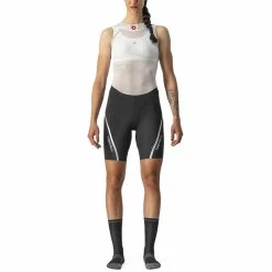 Castelli Velocissima 3 Shorts Damen Schwarz/silber