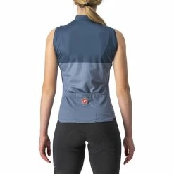 Castelli Velocissima Ärmelloses Trikot Damen Blau -Cityräder magasin en ligne castelli velocissima sleeveless jersey women light steel blue moonlite ocean 2
