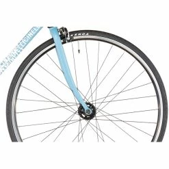 Cinelli Gazzetta Track Blau -Cityräder magasin en ligne cinelli gazzetta track grey sky morning 5